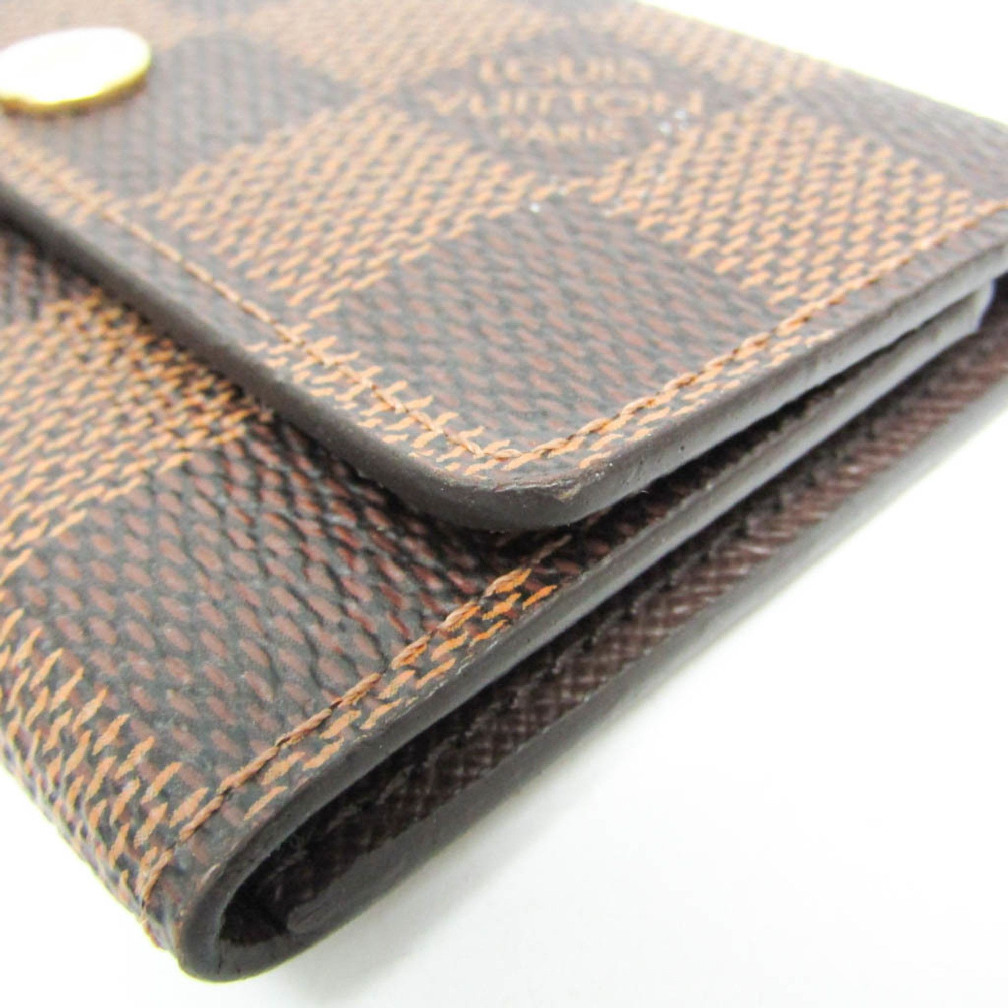Louis Vuitton Multiclés Brown Canvas Wallet (Pre-Owned) Size ONE SIZE - 4 Thumbnail