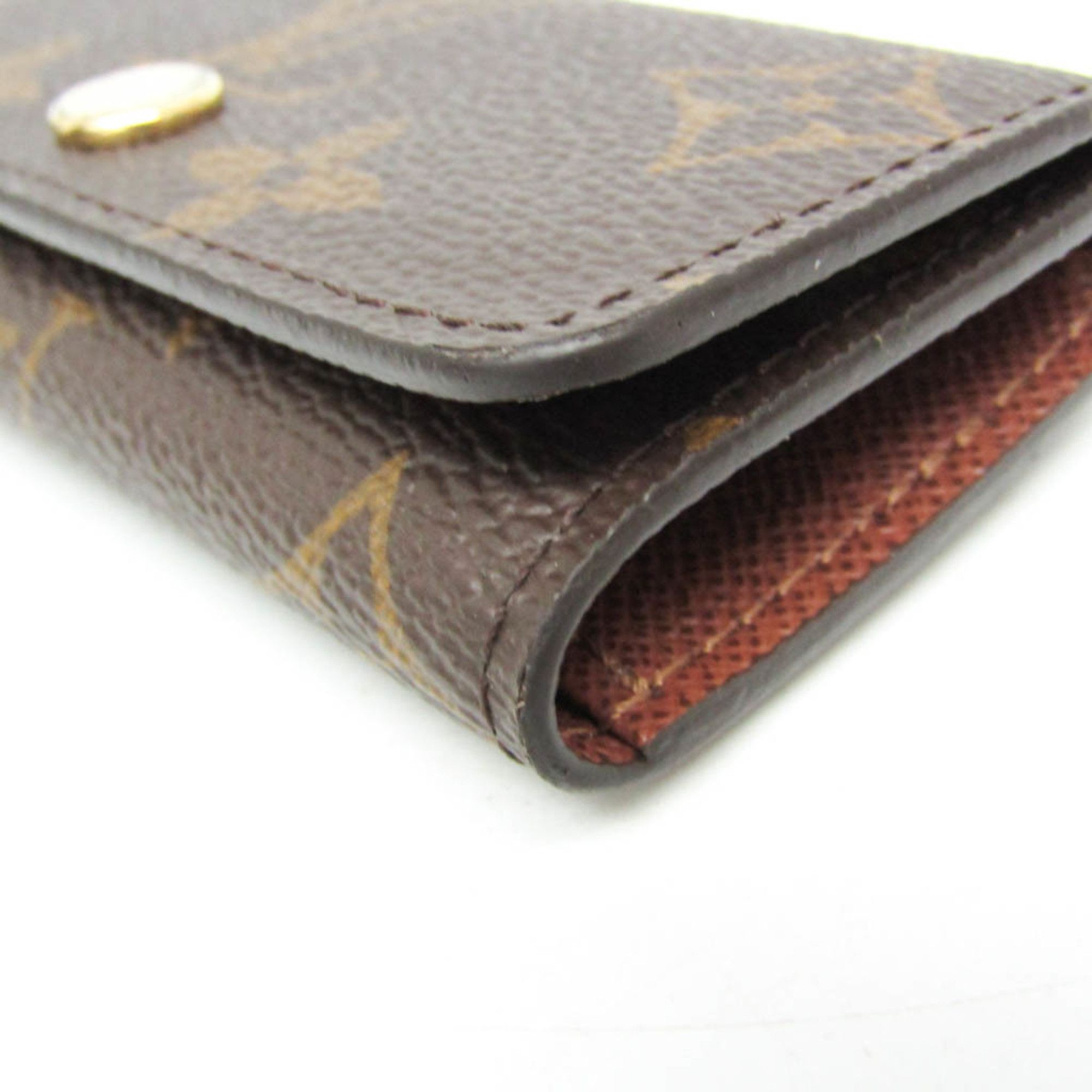 Louis Vuitton Multiclés 4 Brown Canvas Wallet (Pre-Owned) Size ONE SIZE - 3 Thumbnail