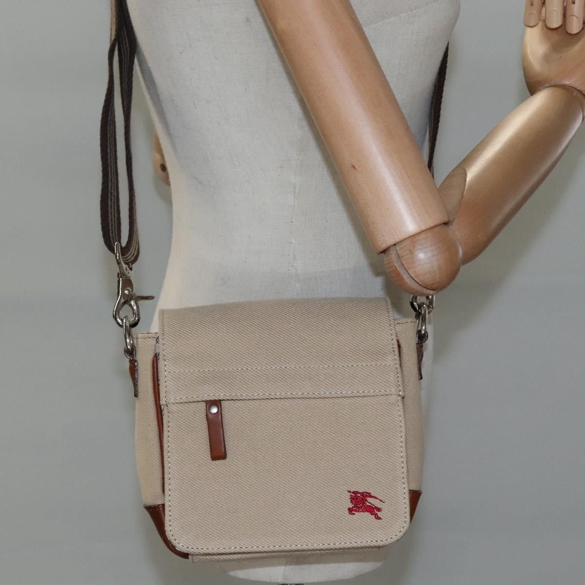 Burberry Blue Label Beige Canvas Shoulder Bag (Pre-Owned) Size ONE SIZE - 13 Thumbnail