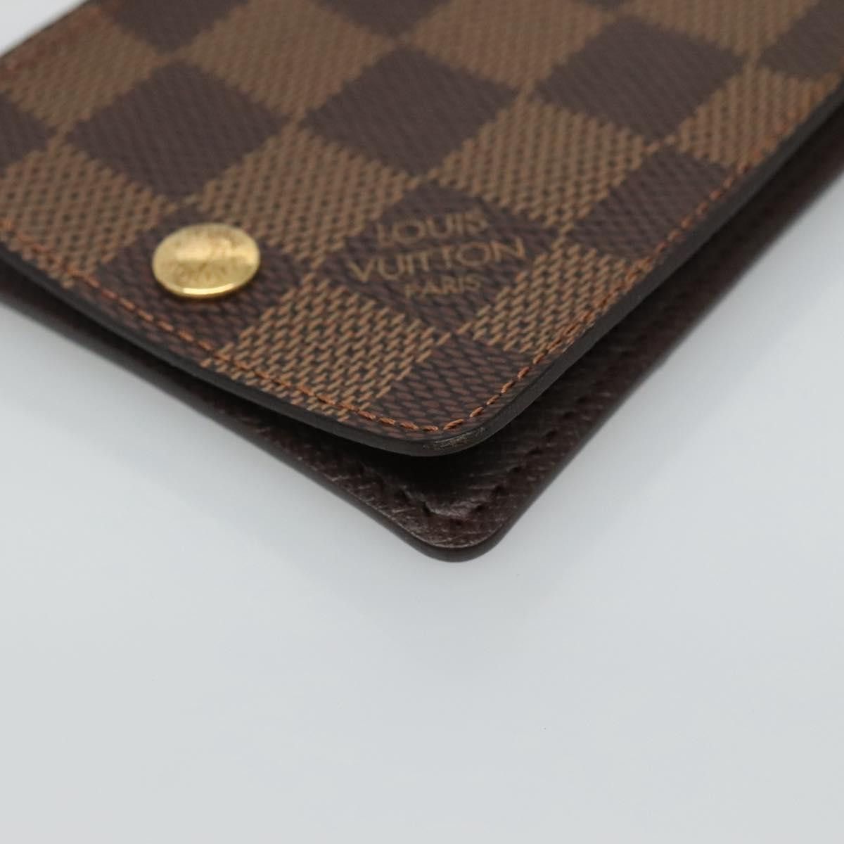 Louis Vuitton Card Case Brown Canvas Wallet (Pre-Owned) Size ONE SIZE - 8 Thumbnail