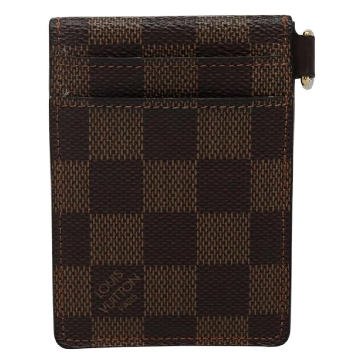 Louis Vuitton Card Case Brown Canvas Wallet (Pre-Owned) Size ONE SIZE - 2 Thumbnail