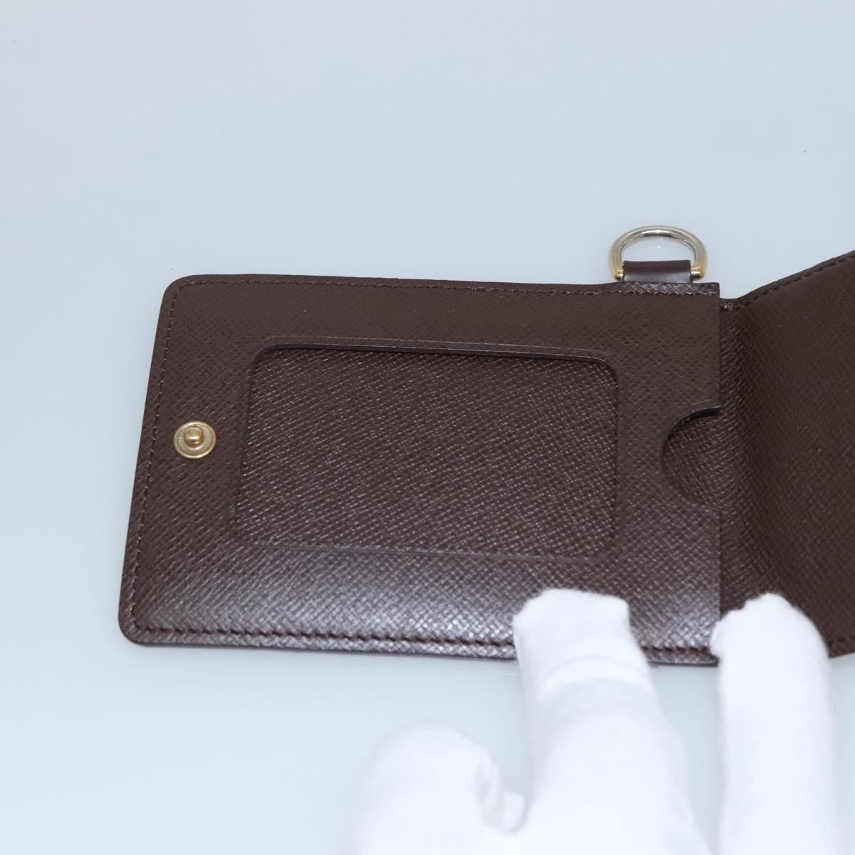 Louis Vuitton Card Case Brown Canvas Wallet (Pre-Owned) Size ONE SIZE - 14 Thumbnail