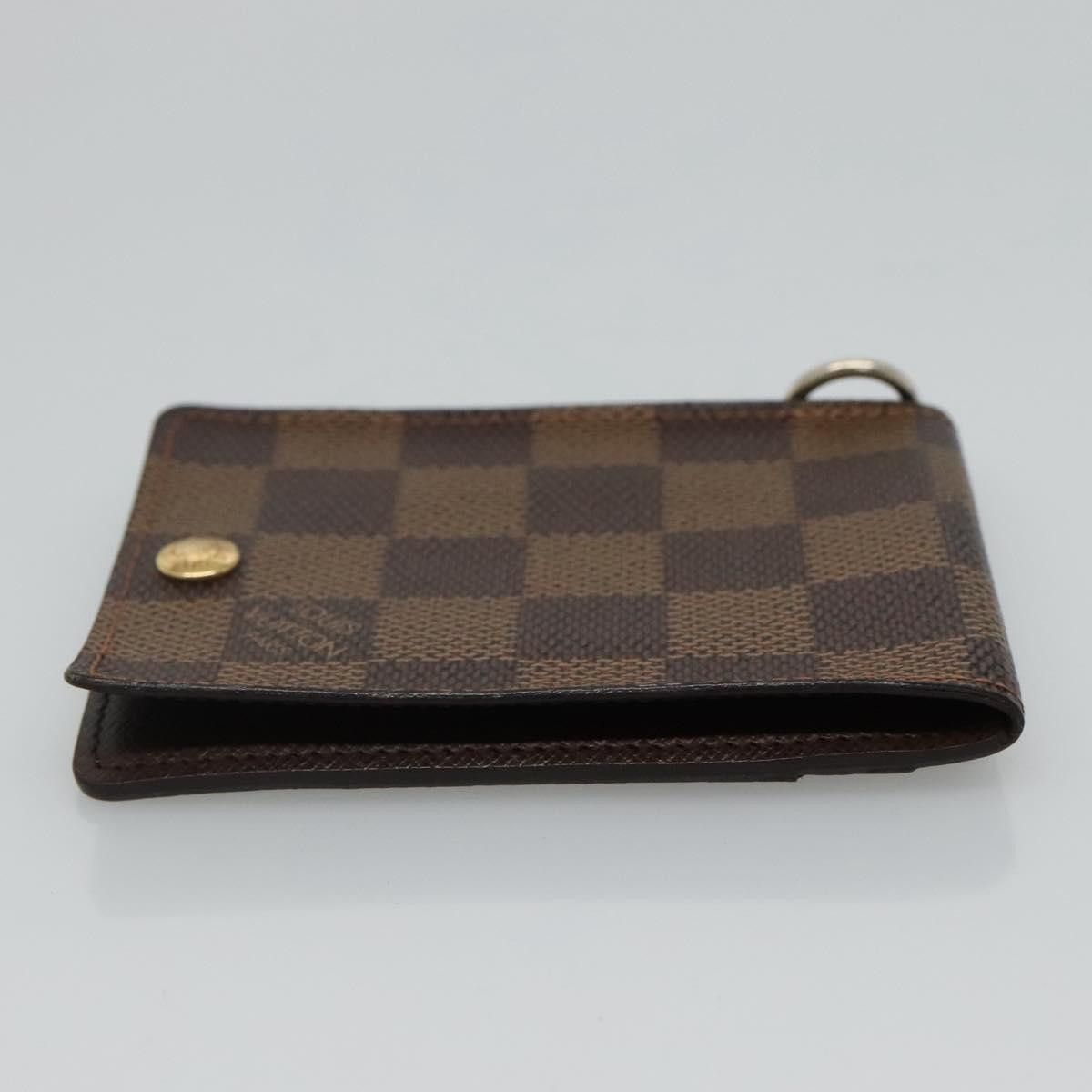Louis Vuitton Card Case Brown Canvas Wallet (Pre-Owned) Size ONE SIZE - 4 Thumbnail