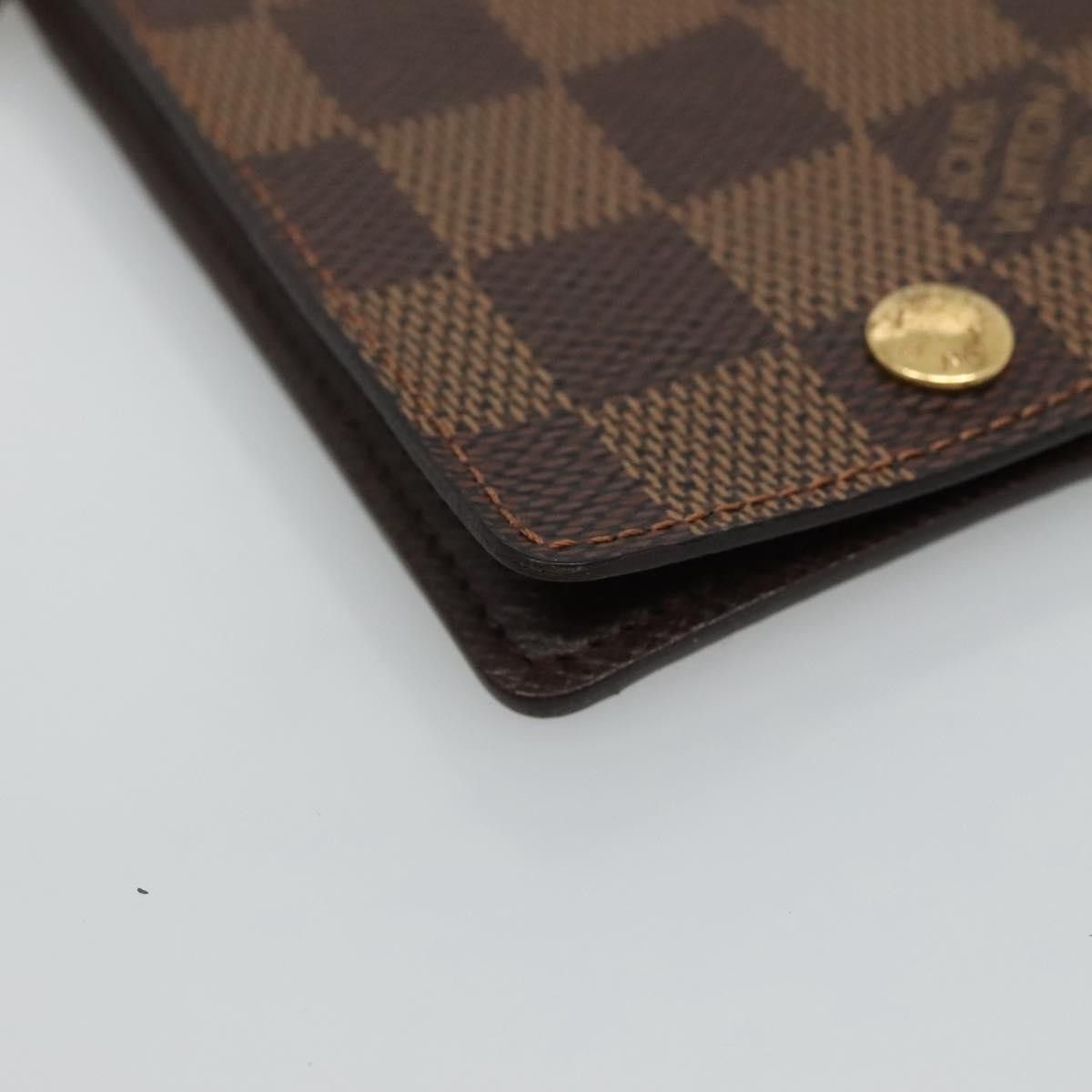 Louis Vuitton Card Case Brown Canvas Wallet (Pre-Owned) Size ONE SIZE - 9 Thumbnail