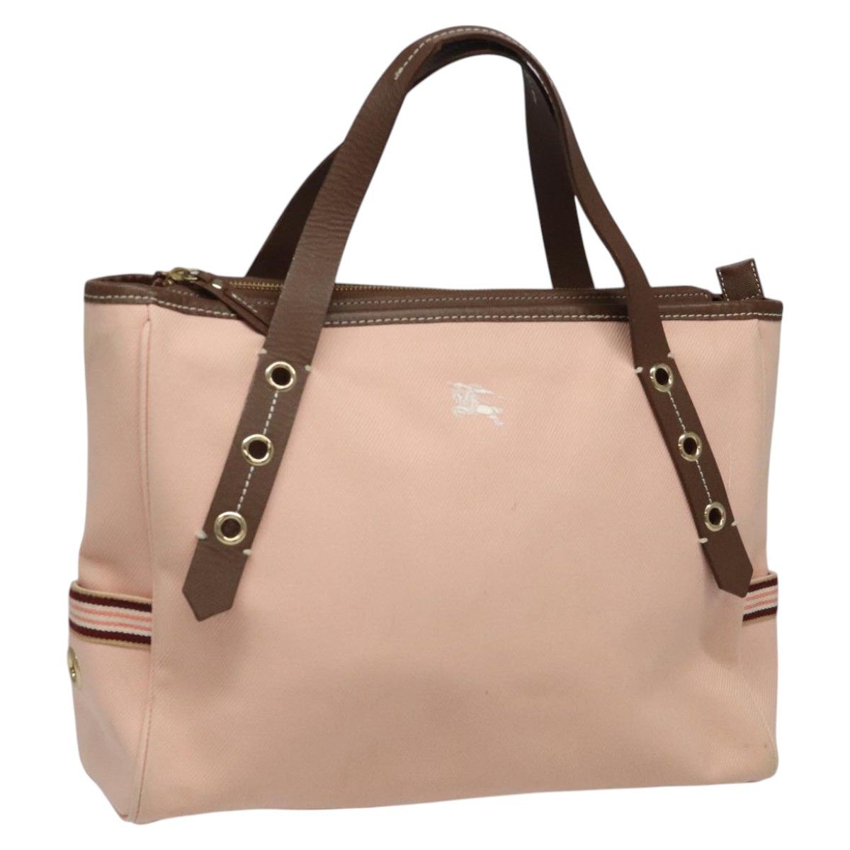 Burberry Blue Label Pink Canvas Handbag (Pre-Owned) Size ONE SIZE - 15 Thumbnail
