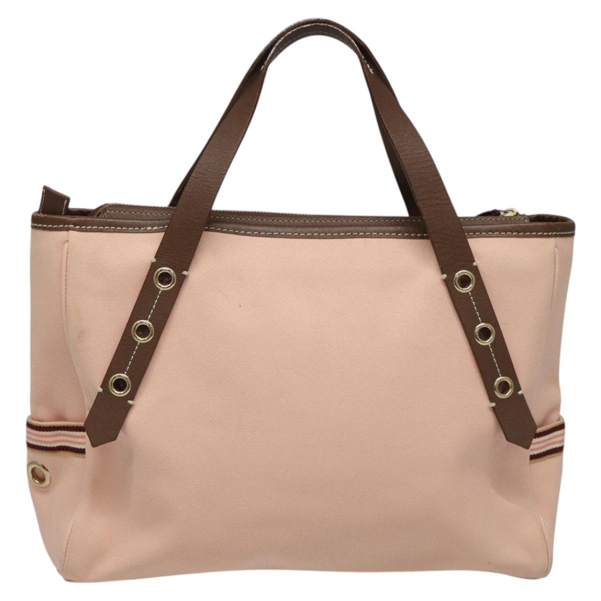 Burberry Blue Label Pink Canvas Handbag (Pre-Owned) Size ONE SIZE - 2 Thumbnail