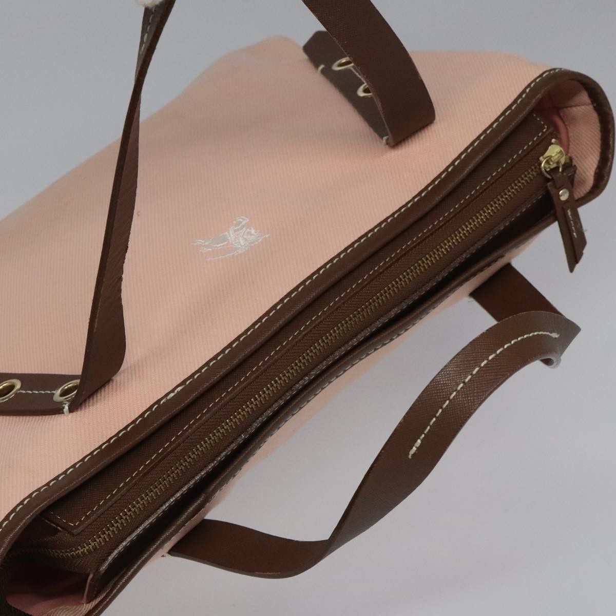 Burberry Blue Label Pink Canvas Handbag (Pre-Owned) Size ONE SIZE - 16 Thumbnail