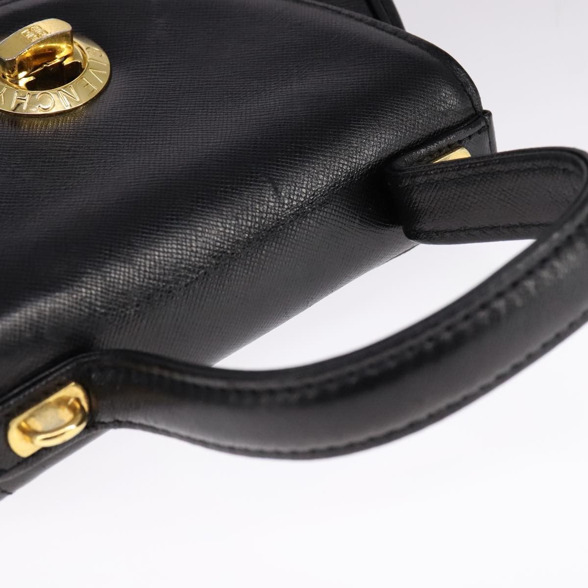 Givenchy -- Black Leather Handbag (Pre-Owned) Size ONE SIZE - 6 Thumbnail
