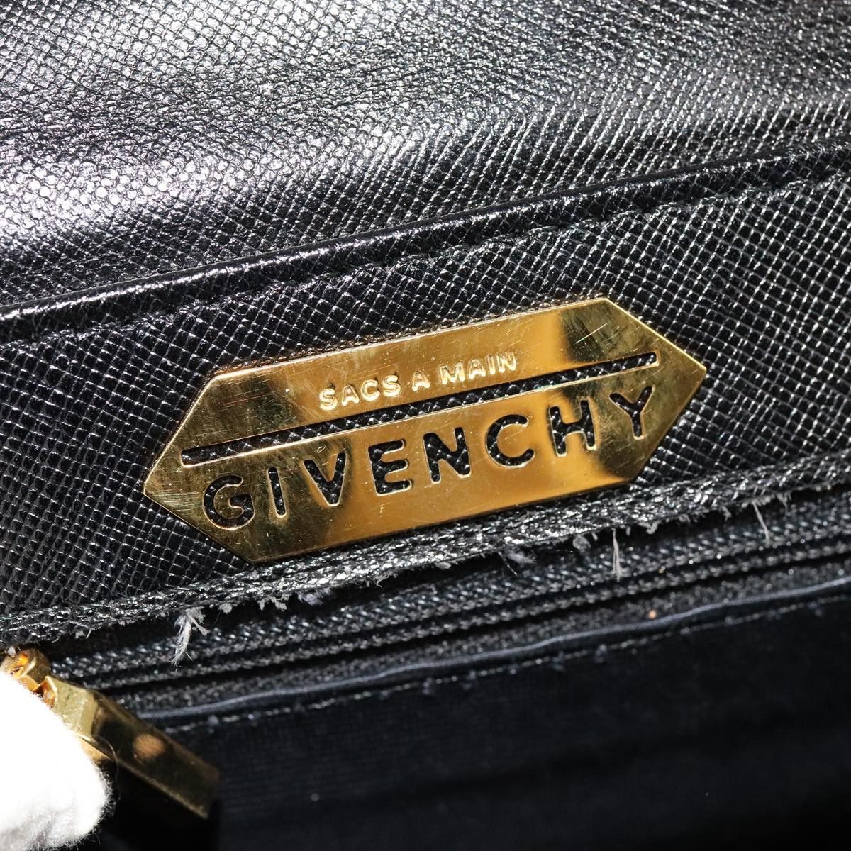 Givenchy -- Black Leather Handbag (Pre-Owned) Size ONE SIZE - 20 Thumbnail