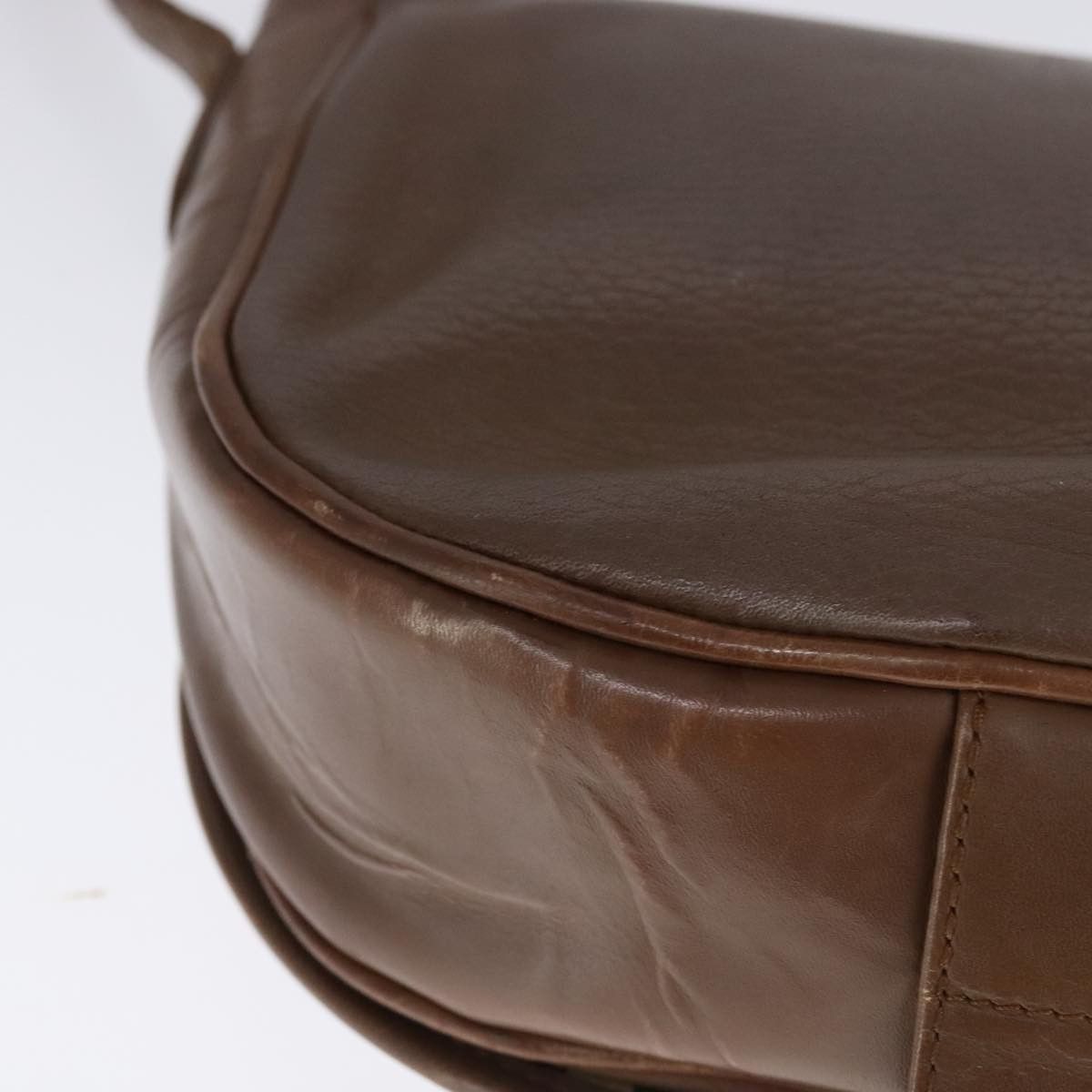 Burberry Nova Check Brown Leather Shoulder Bag (Pre-Owned) Size ONE SIZE - 12 Thumbnail