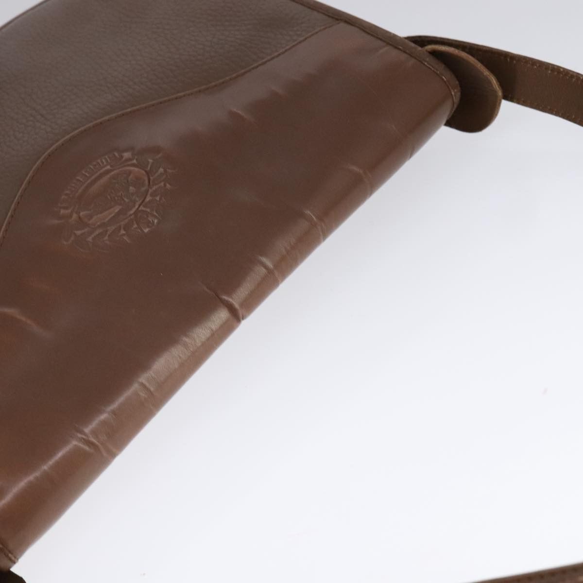 Burberry Nova Check Brown Leather Shoulder Bag (Pre-Owned) Size ONE SIZE - 6 Thumbnail