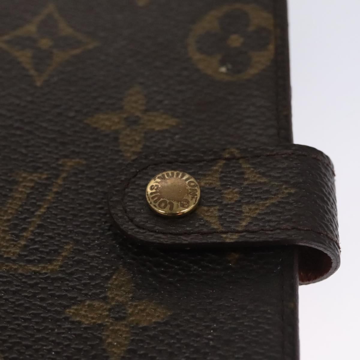 Louis Vuitton Couverture Agenda Fonctionnel Pm Brown Canvas Wallet Size ONE SIZE - 13 Thumbnail