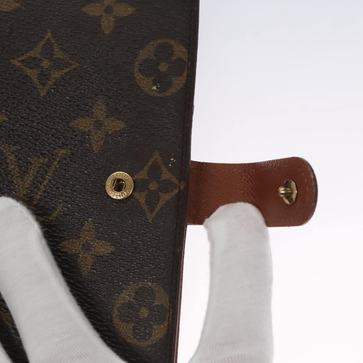 Louis Vuitton Couverture Agenda Fonctionnel Pm Brown Canvas Wallet Size ONE SIZE - 14 Thumbnail