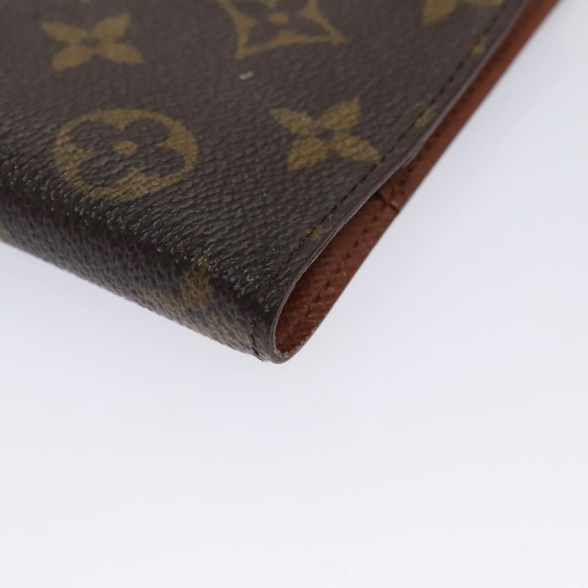 Louis Vuitton Couverture Agenda Fonctionnel Pm Brown Canvas Wallet Size ONE SIZE - 8 Thumbnail