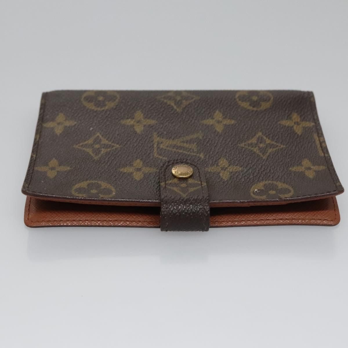 Louis Vuitton Couverture Agenda Fonctionnel Pm Brown Canvas Wallet Size ONE SIZE - 4 Thumbnail