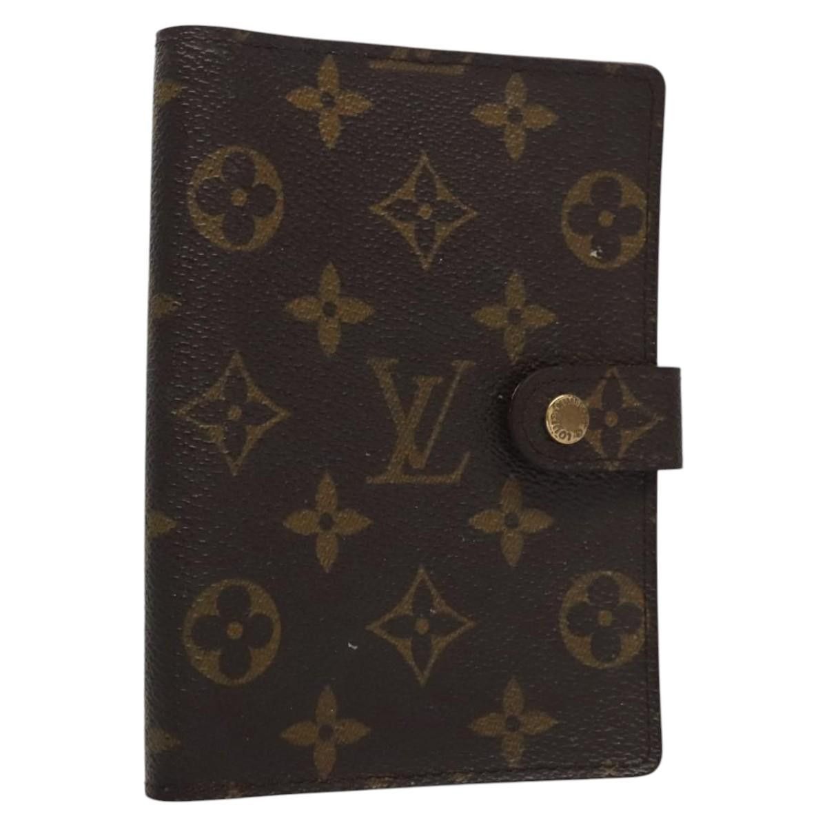 Louis Vuitton Couverture Agenda Fonctionnel Pm Brown Canvas Wallet Size ONE SIZE - 2 Thumbnail