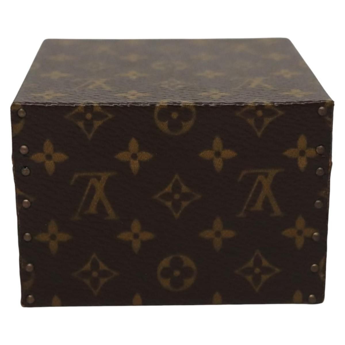 Louis Vuitton Jewelry Case Brown Canvas Clutch Bag (Pre-Owned) Size ONE SIZE - 2 Thumbnail