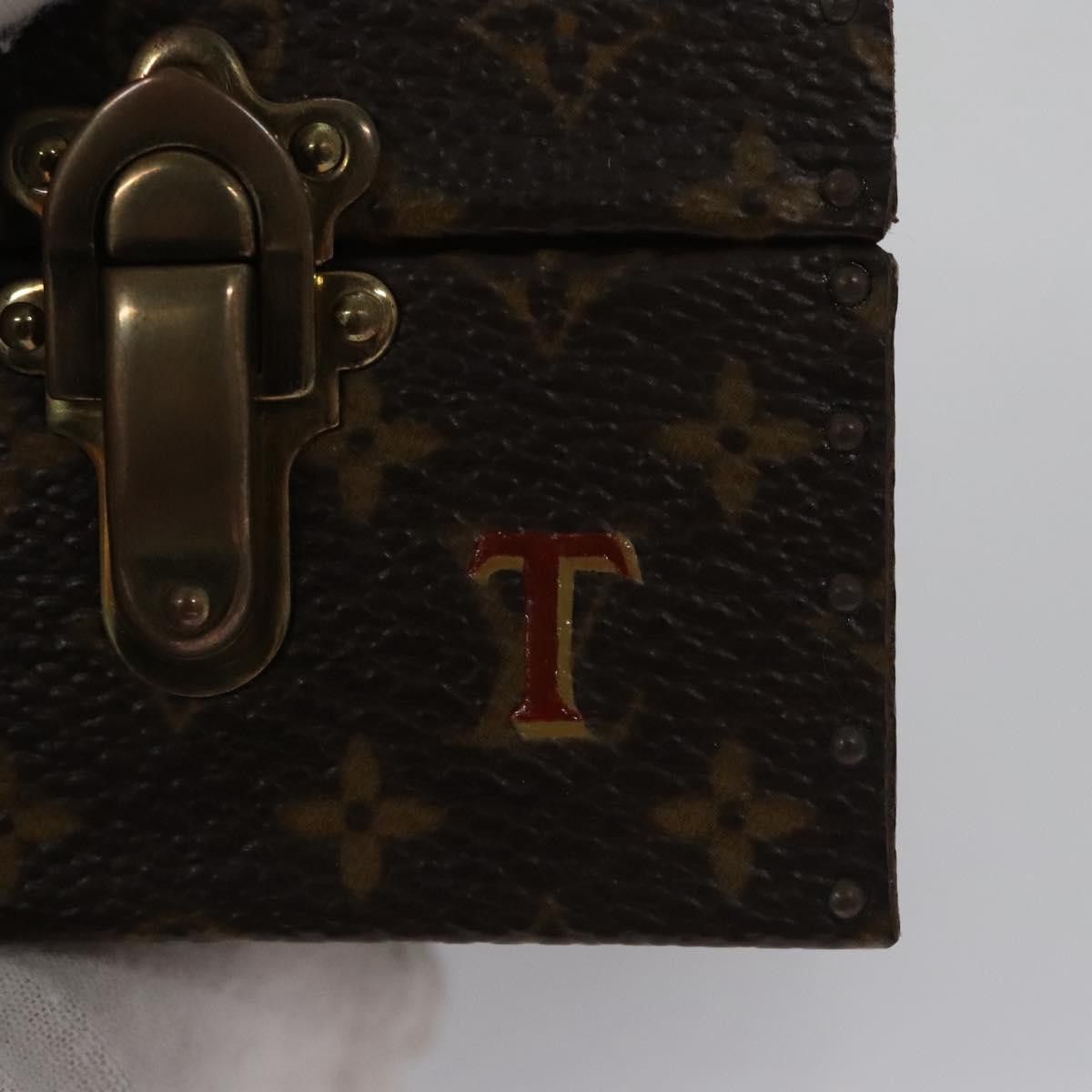 Louis Vuitton Jewelry Case Brown Canvas Clutch Bag (Pre-Owned) Size ONE SIZE - 12 Thumbnail