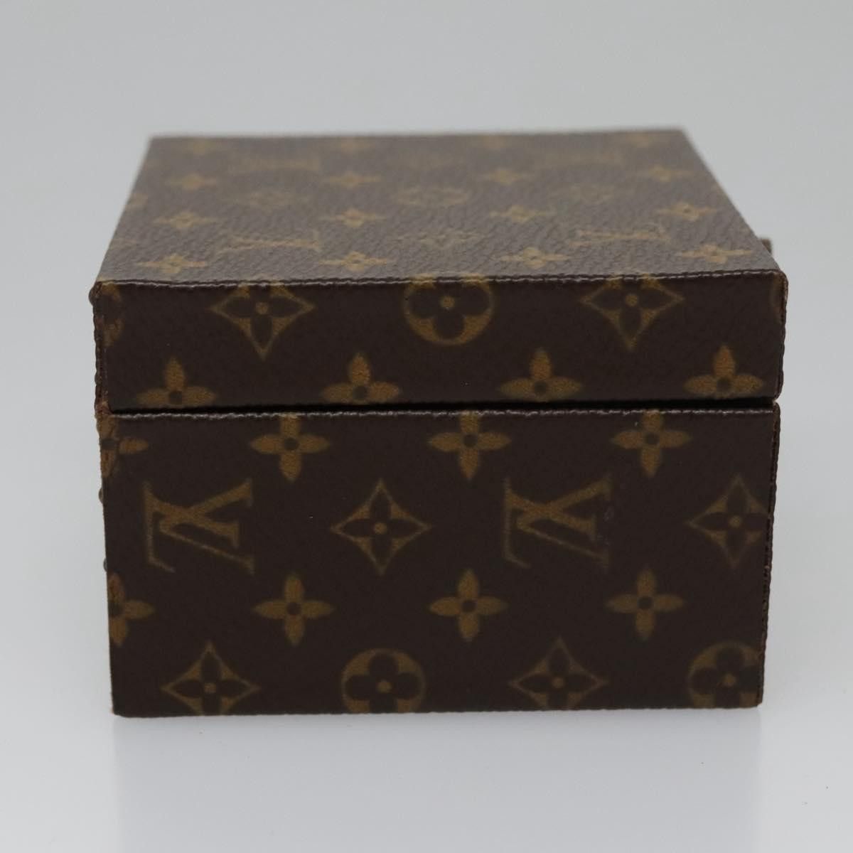 Louis Vuitton Jewelry Case Brown Canvas Clutch Bag (Pre-Owned) Size ONE SIZE - 5 Thumbnail