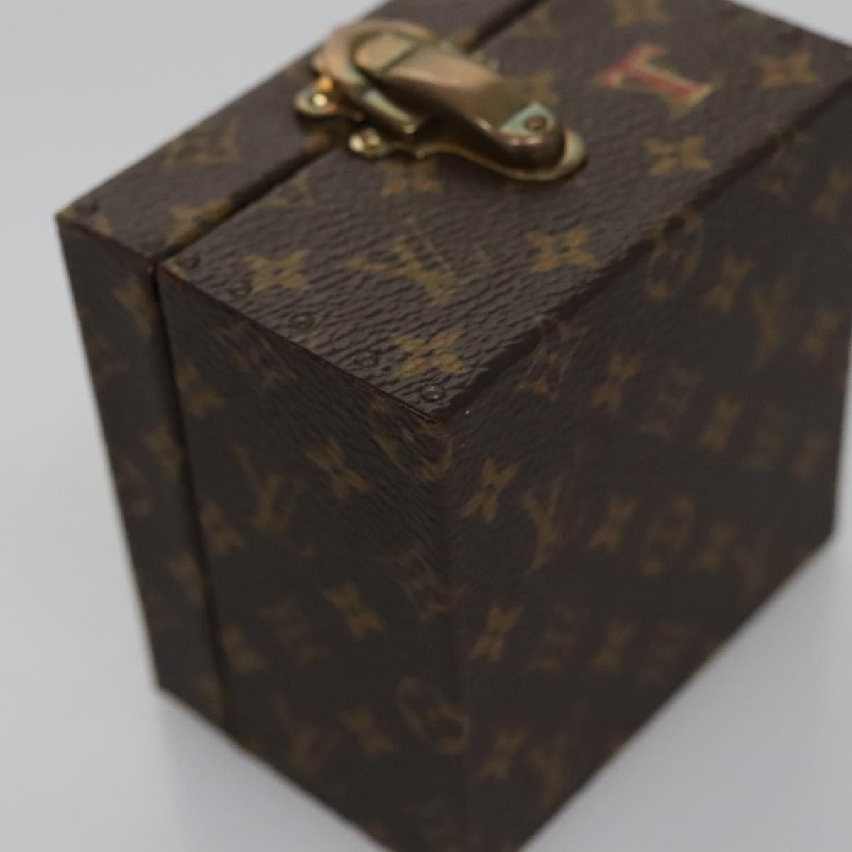 Louis Vuitton Jewelry Case Brown Canvas Clutch Bag (Pre-Owned) Size ONE SIZE - 8 Thumbnail