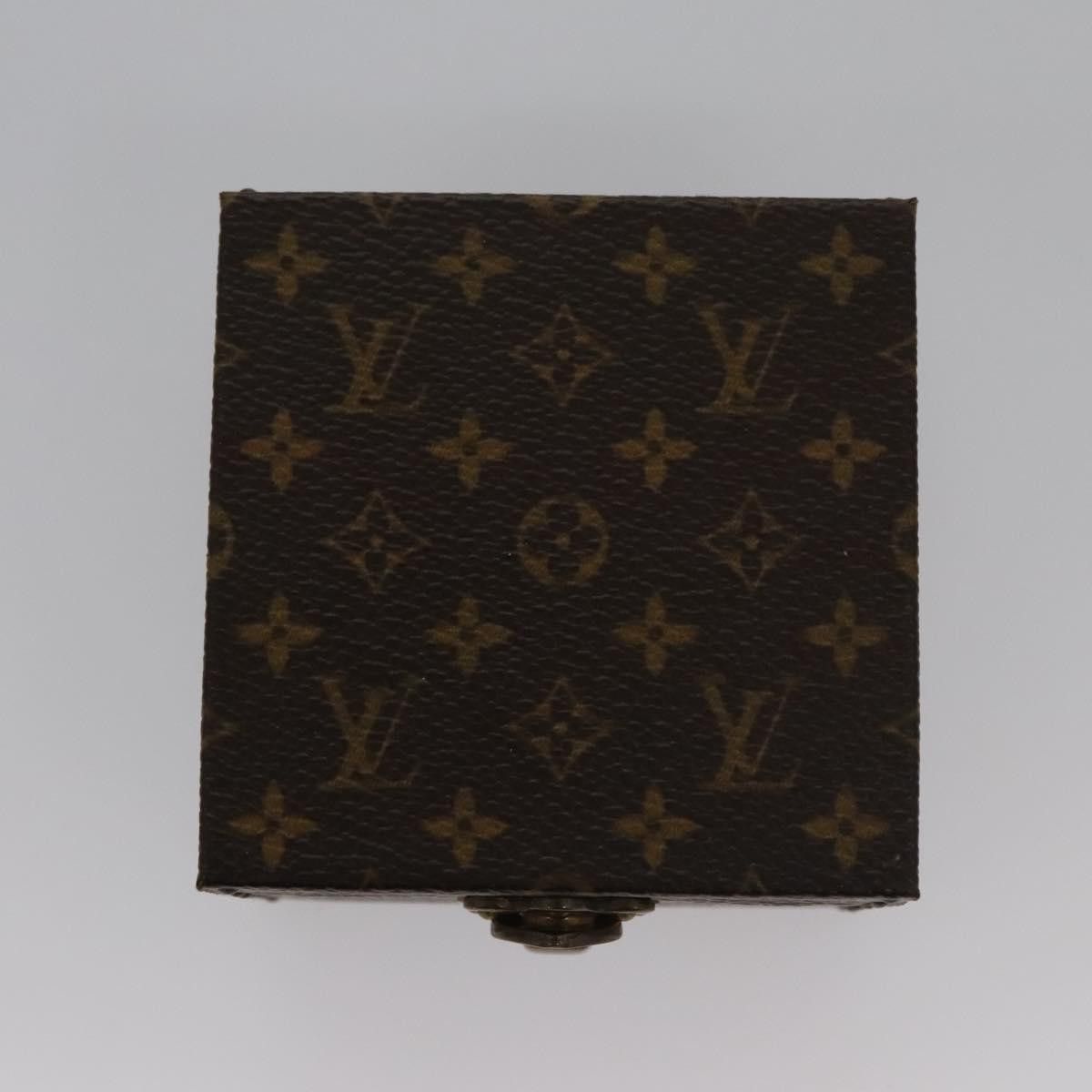Louis Vuitton Jewelry Case Brown Canvas Clutch Bag (Pre-Owned) Size ONE SIZE - 6 Thumbnail