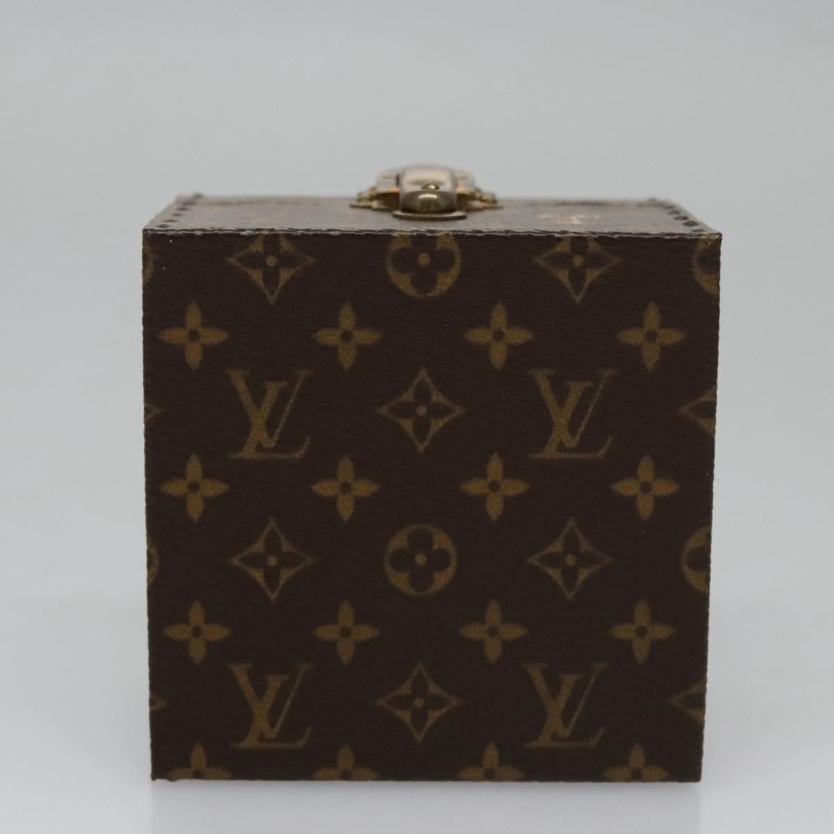 Louis Vuitton Jewelry Case Brown Canvas Clutch Bag (Pre-Owned) Size ONE SIZE - 7 Thumbnail