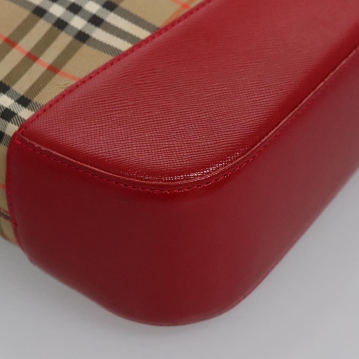 Burberry Nova Check Beige Canvas Tote Bag (Pre-Owned) Size ONE SIZE - 9 Thumbnail
