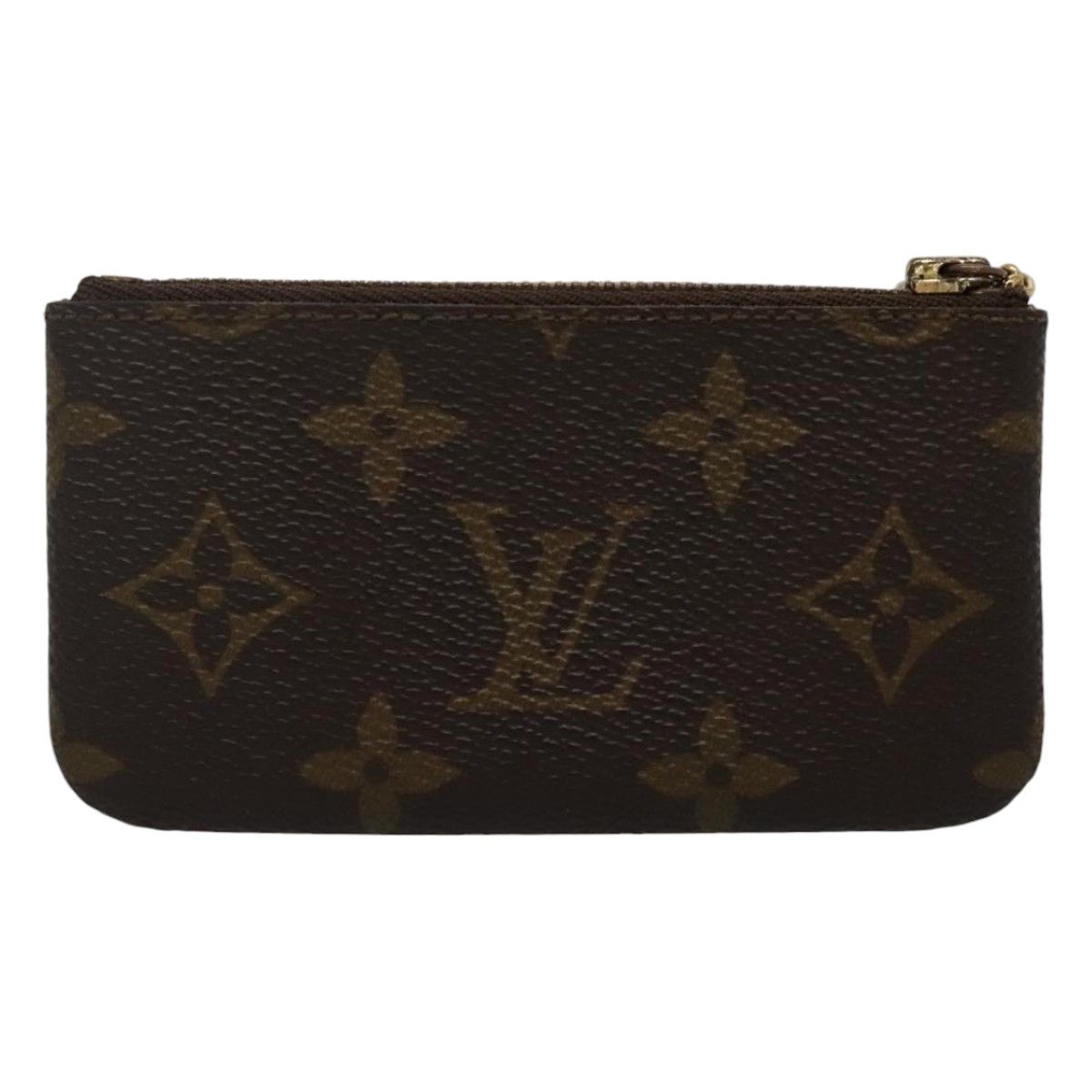 Louis Vuitton Pochette Clés Brown Canvas Wallet (Pre-Owned) Size ONE SIZE - 2 Thumbnail