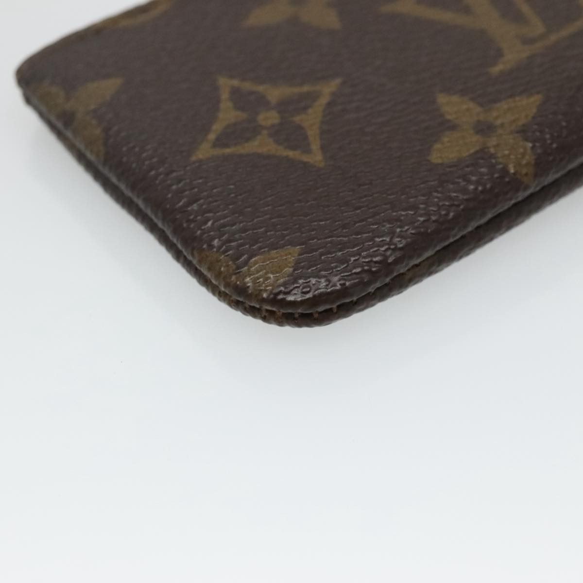 Louis Vuitton Pochette Clés Brown Canvas Wallet (Pre-Owned) Size ONE SIZE - 11 Thumbnail