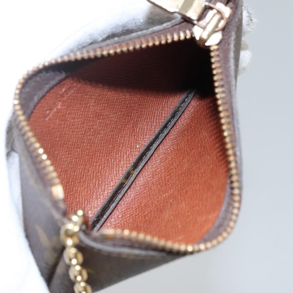 Louis Vuitton Pochette Clés Brown Canvas Wallet (Pre-Owned) Size ONE SIZE - 15 Thumbnail