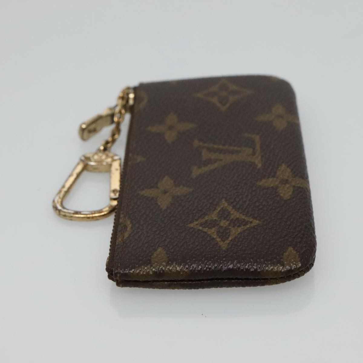 Louis Vuitton Pochette Clés Brown Canvas Wallet (Pre-Owned) Size ONE SIZE - 5 Thumbnail