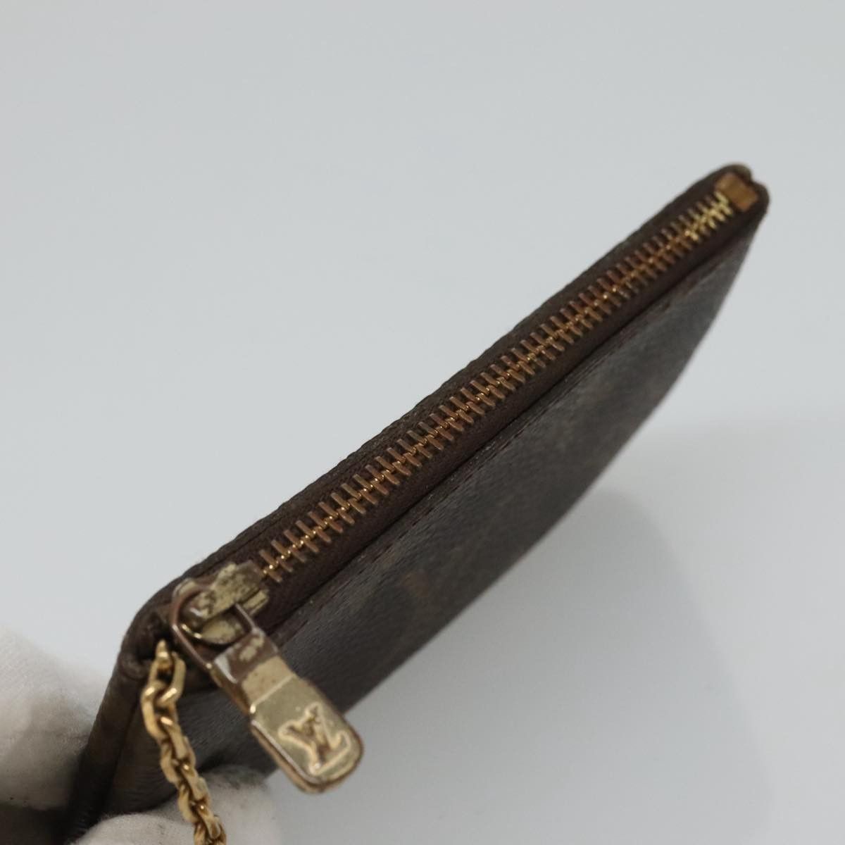 Louis Vuitton Pochette Clés Brown Canvas Wallet (Pre-Owned) Size ONE SIZE - 6 Thumbnail