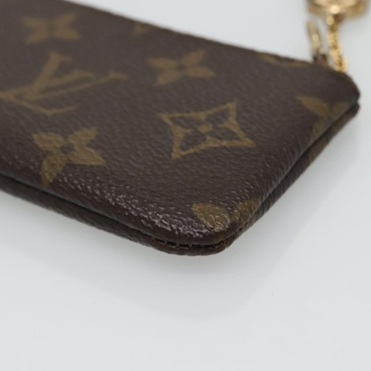 Louis Vuitton Pochette Clés Brown Canvas Wallet (Pre-Owned) Size ONE SIZE - 10 Thumbnail