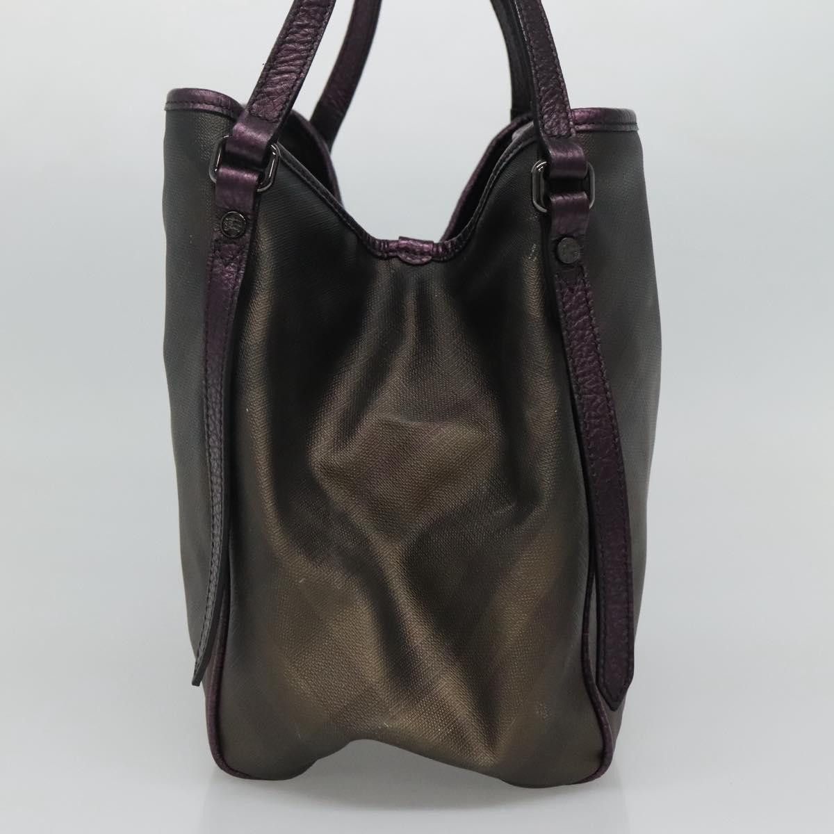 Burberry Canterbury Brown Canvas Tote Bag (Pre-Owned) Size ONE SIZE - 4 Thumbnail