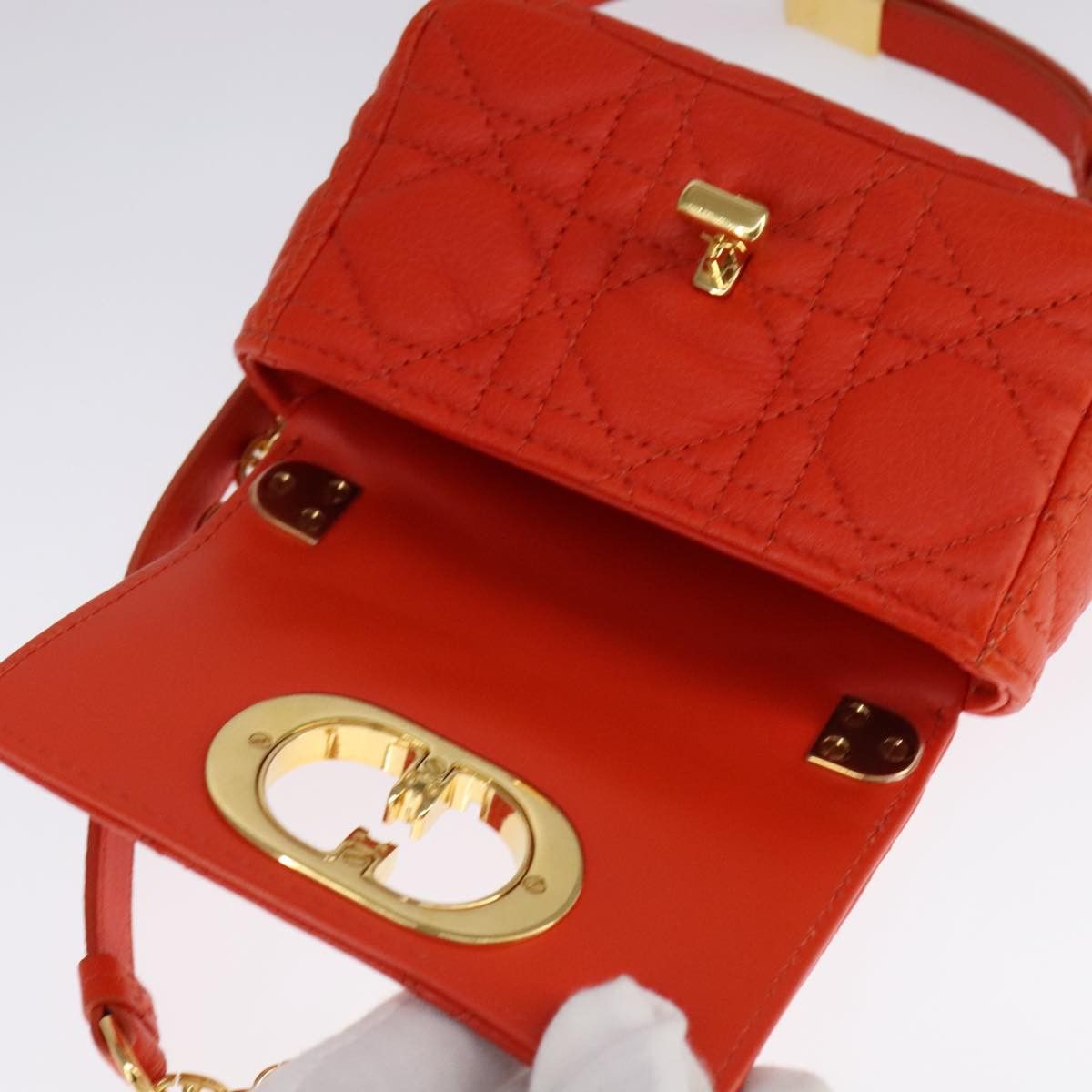 Dior Orange Leather Shoulder Bag (Pre-Owned) Size ONE SIZE - 20 Thumbnail