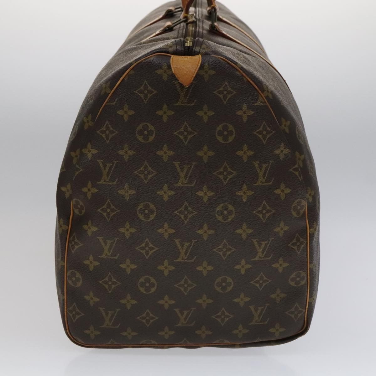Louis Vuitton Keepall 60 Brown Canvas Travel Bag (Pre-Owned) Size ONE SIZE - 3 Thumbnail