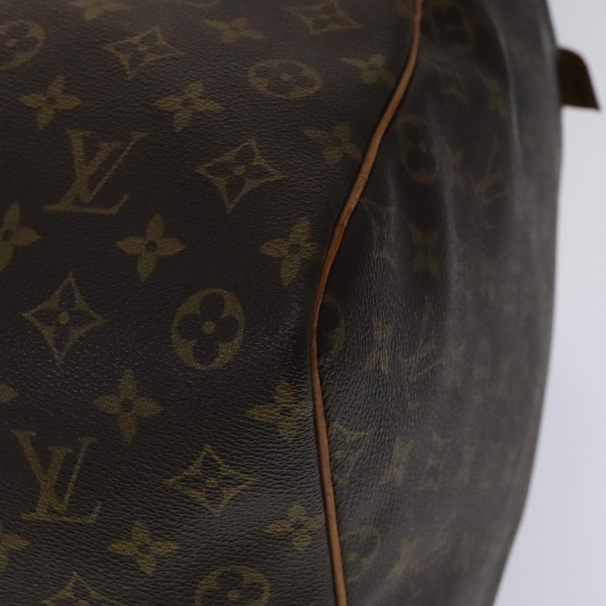Louis Vuitton Keepall 60 Brown Canvas Travel Bag (Pre-Owned) Size ONE SIZE - 6 Thumbnail
