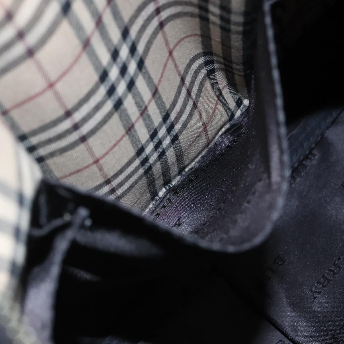 Burberry Nova Check Black Synthetic Briefcase Bag (Pre-Owned) Size ONE SIZE - 18 Thumbnail