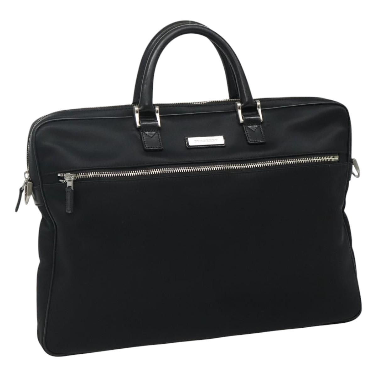 Burberry Nova Check Black Synthetic Briefcase Bag (Pre-Owned) Size ONE SIZE - 3 Thumbnail