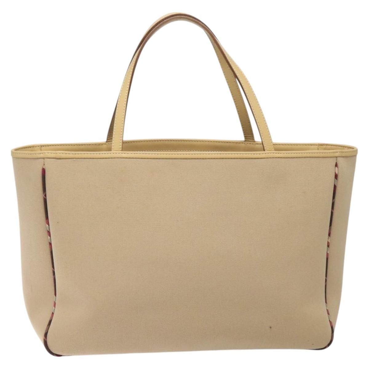 Burberry Blue Label Beige Canvas Tote Bag (Pre-Owned) Size ONE SIZE - 2 Thumbnail