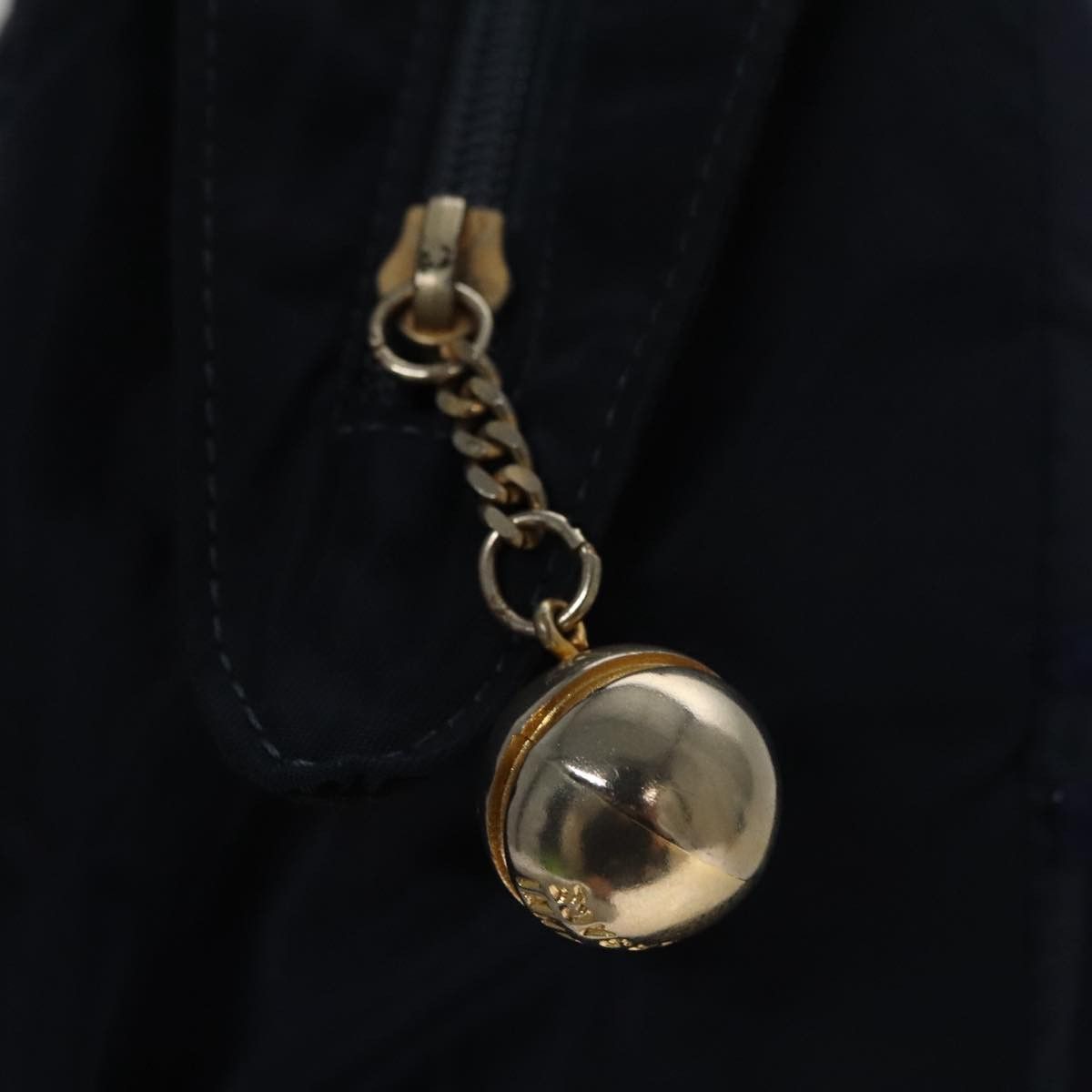 Versace Navy Synthetic Handbag (Pre-Owned) Size ONE SIZE - 12 Thumbnail