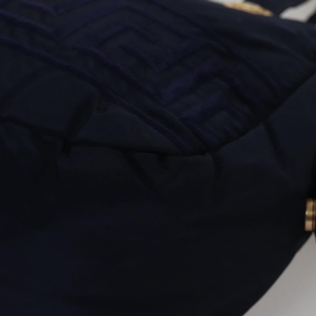 Versace Navy Synthetic Handbag (Pre-Owned) Size ONE SIZE - 10 Thumbnail