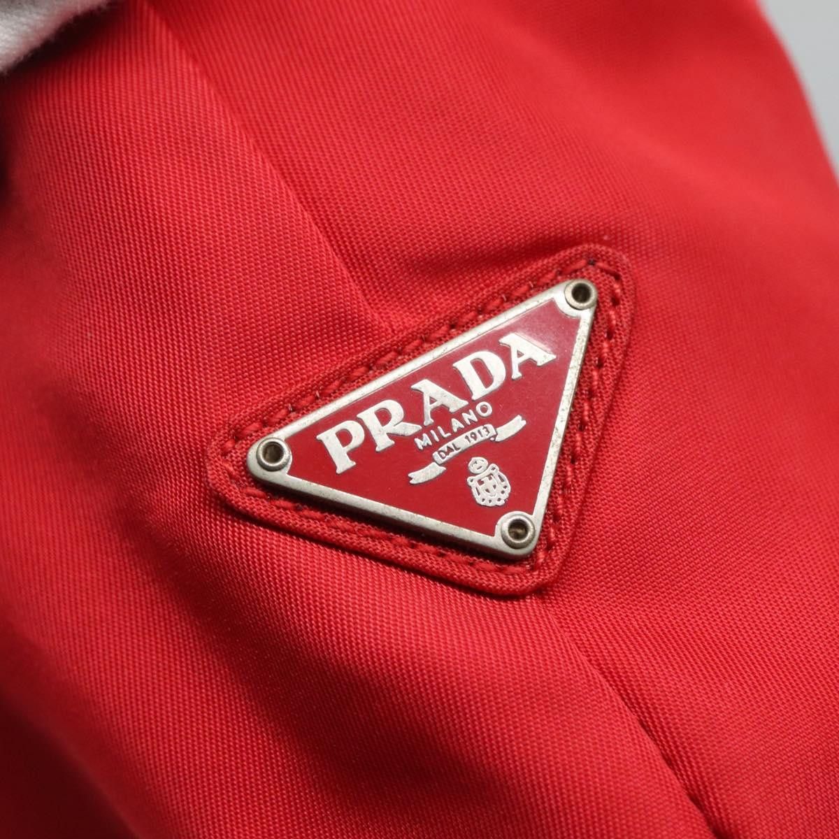 Prada Red Synthetic Shoulder Bag (Pre-Owned) Size ONE SIZE - 13 Thumbnail