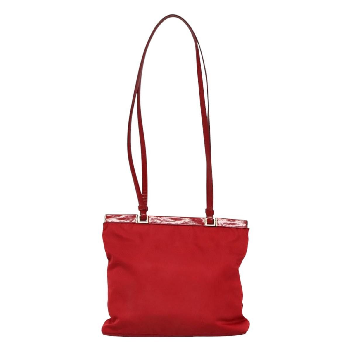 Prada Red Synthetic Shoulder Bag (Pre-Owned) Size ONE SIZE - 2 Thumbnail