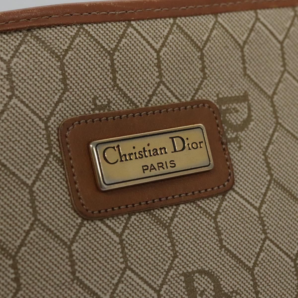 Dior Honeycomb Beige Canvas Clutch Bag (Pre-Owned) Size ONE SIZE - 16 Thumbnail