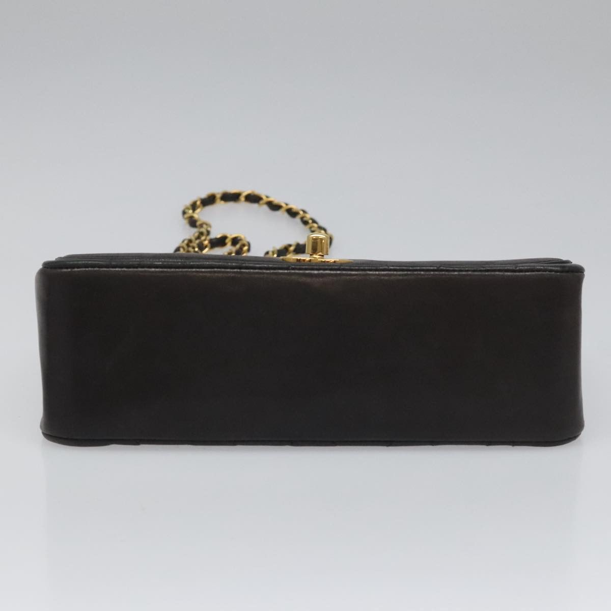 Chanel Diana Black Leather Shoulder Bag (Pre-Owned) Size ONE SIZE - 8 Thumbnail