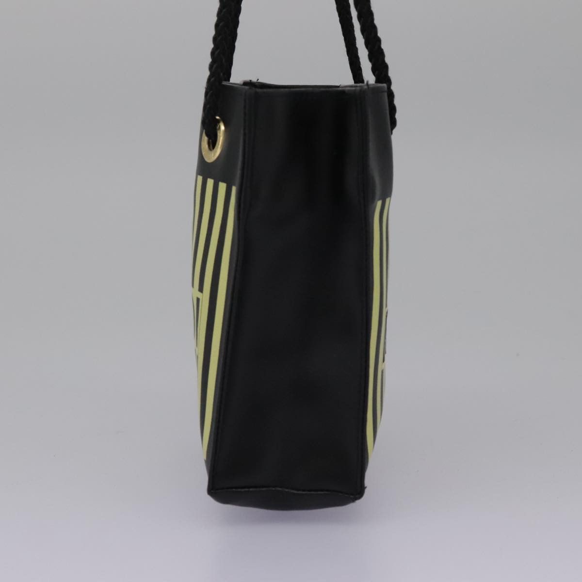 Fendi Ff Black Leather Handbag (Pre-Owned) Size ONE SIZE - 4 Thumbnail
