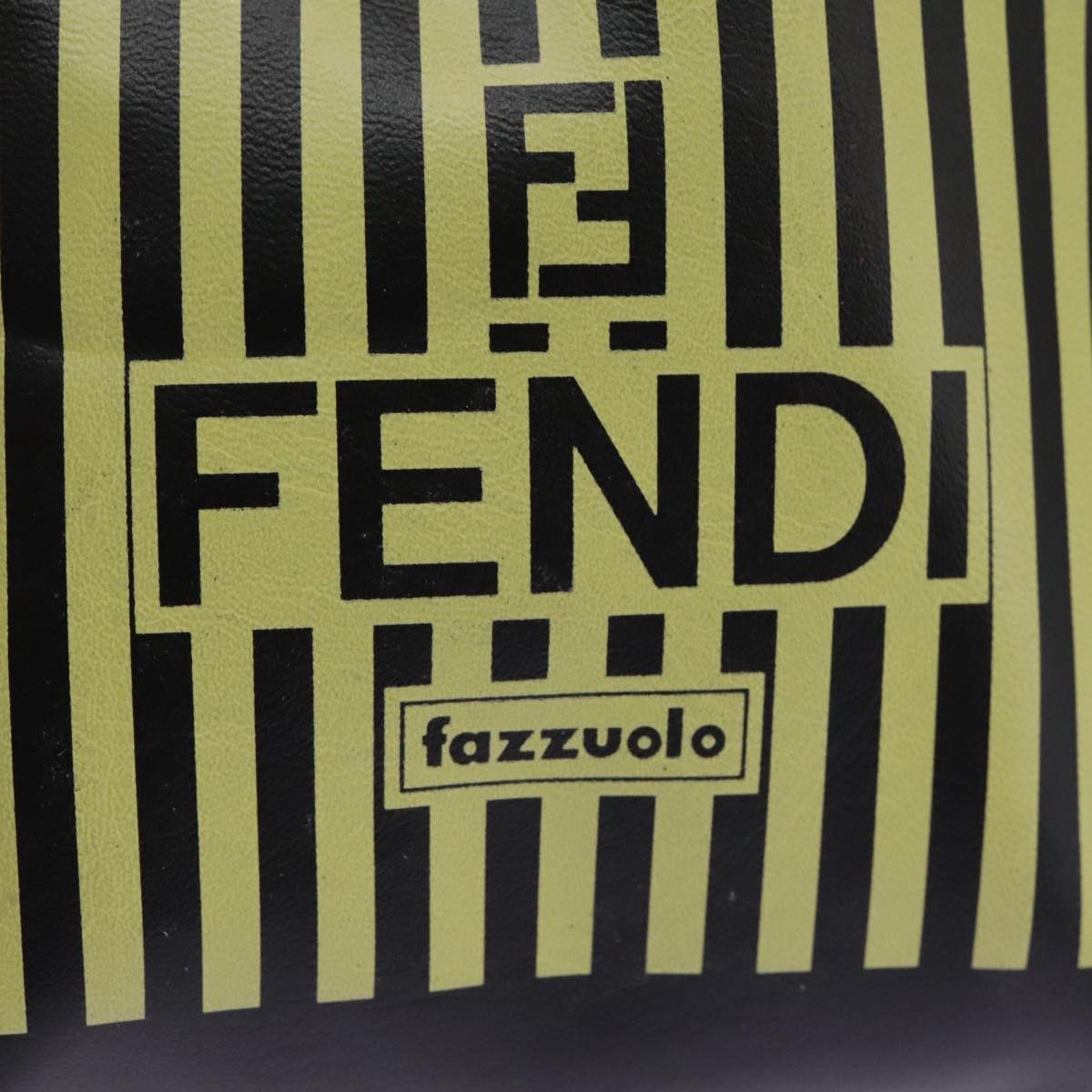 Fendi Ff Black Leather Handbag (Pre-Owned) Size ONE SIZE - 14 Thumbnail