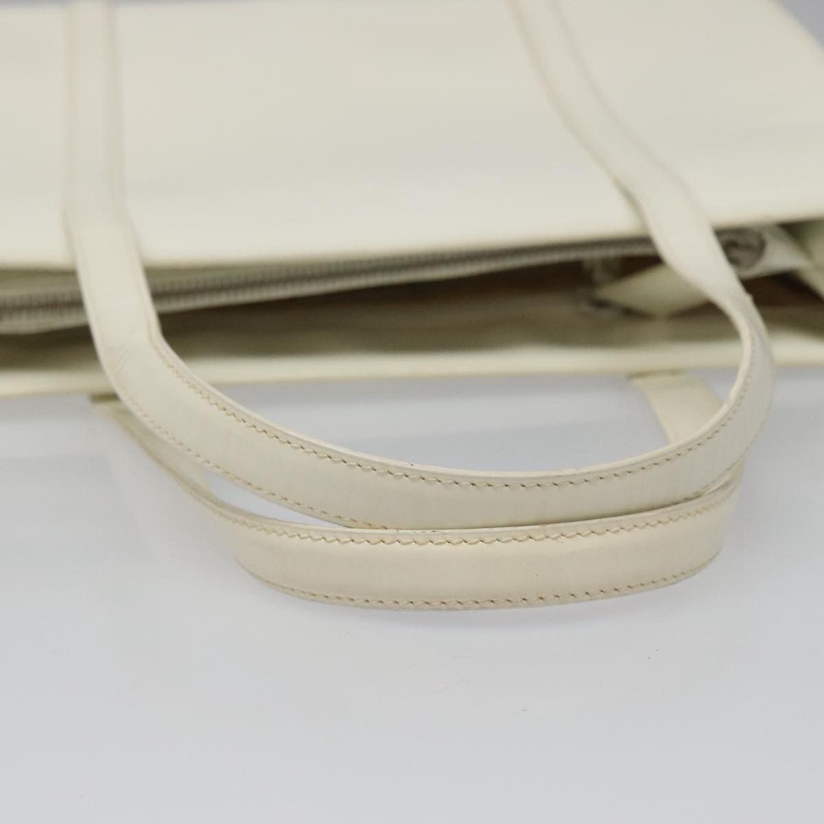 Prada Shopping Beige Patent Leather Shoulder Bag (Pre-Owned) Size ONE SIZE - 7 Thumbnail