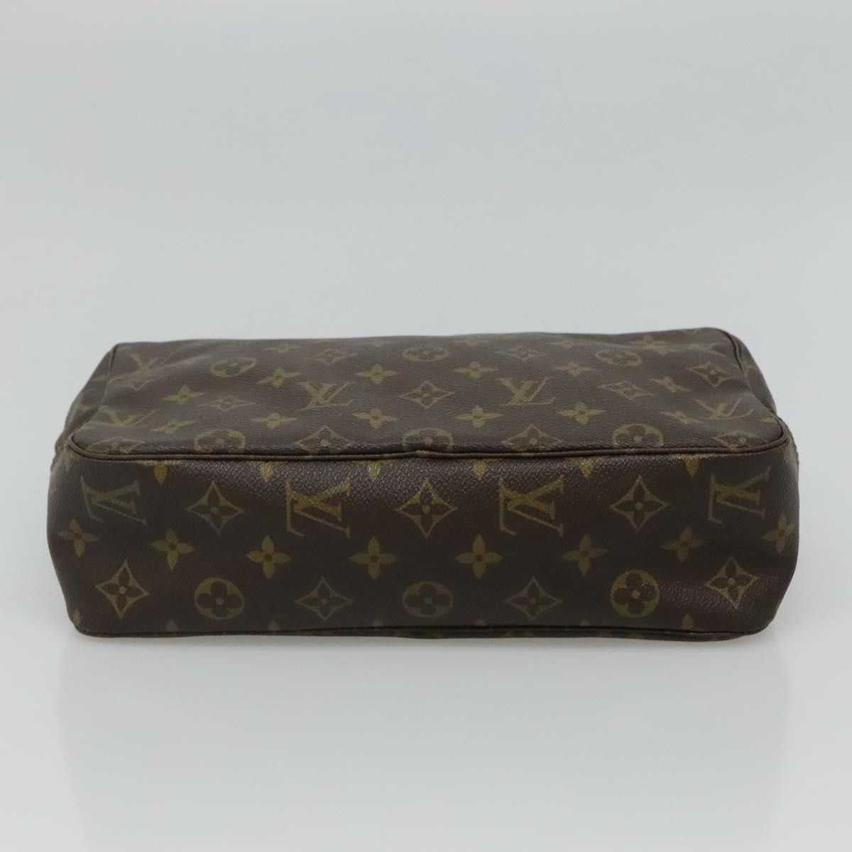 Louis Vuitton Trousse Toilette 28 Brown Canvas Clutch Bag (Pre-Owned) Size ONE SIZE - 7 Thumbnail
